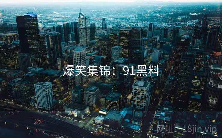 爆笑集锦：91糖心vlog